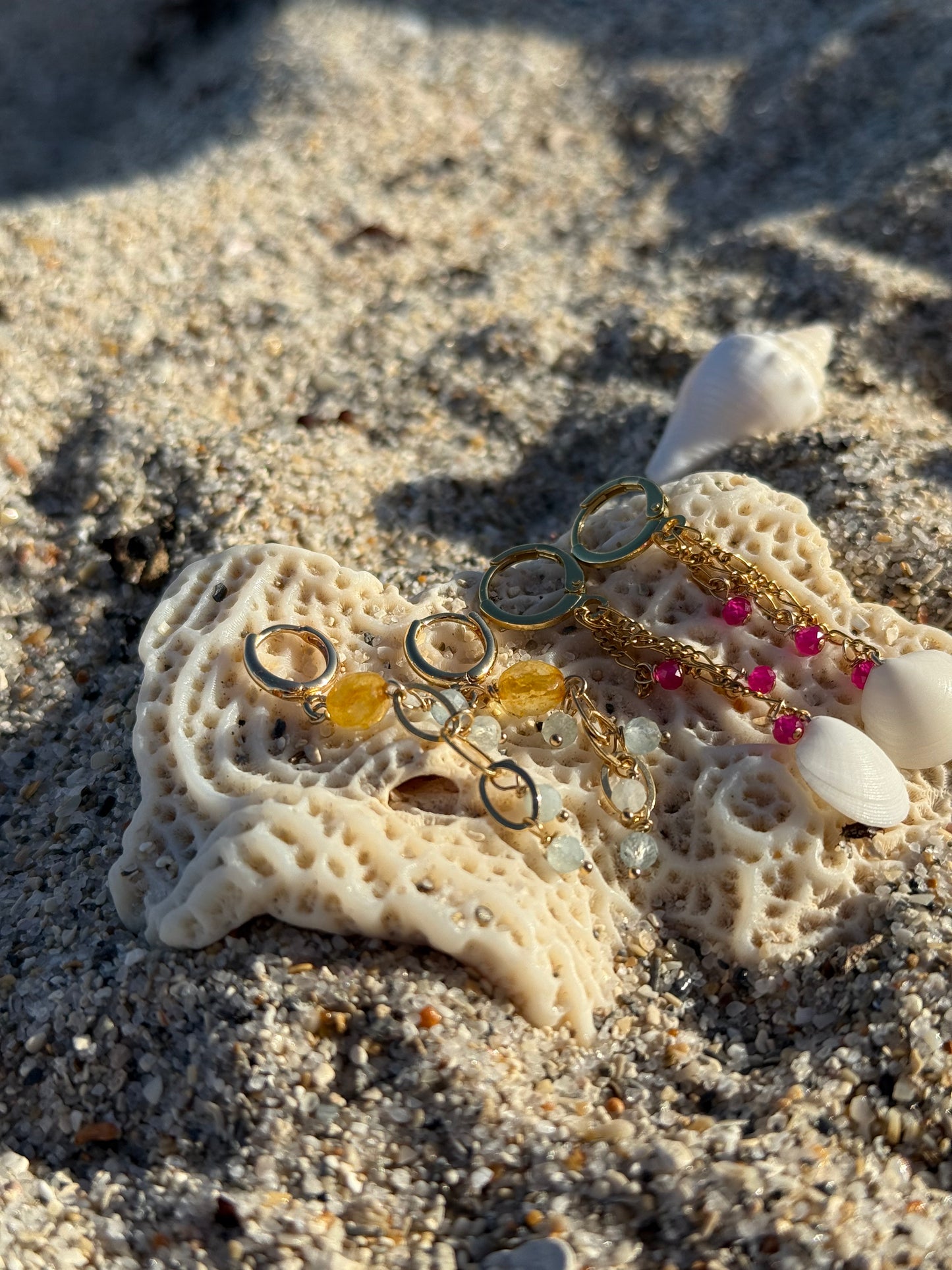 The "Lucia" Dangle Huggies
